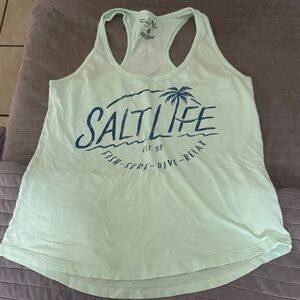 Salt Life Women's Light Blue Tank Top